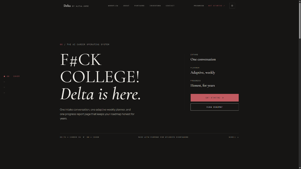 DELTA — The AI Career Operating System